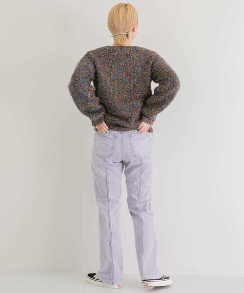 iI（アイ）の「iI　glitter v neck pullover（ニット/セーター・レディース・ブラック系その他/ピンク系その他/キャメル/ミント・FREE）」の7枚目の写真