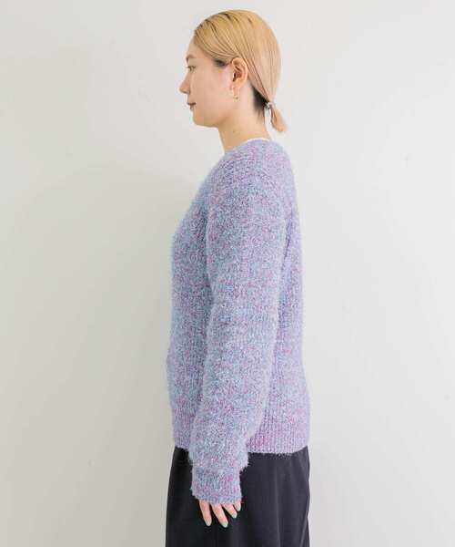 iI（アイ）の「iI　glitter v neck pullover（ニット/セーター・レディース・ブラック系その他/ピンク系その他/キャメル/ミント・FREE）」の16枚目の写真