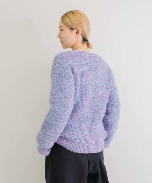 iI（アイ）の「iI　glitter v neck pullover（ニット/セーター・レディース・ブラック系その他/ピンク系その他/キャメル/ミント・FREE）」の20枚目の写真