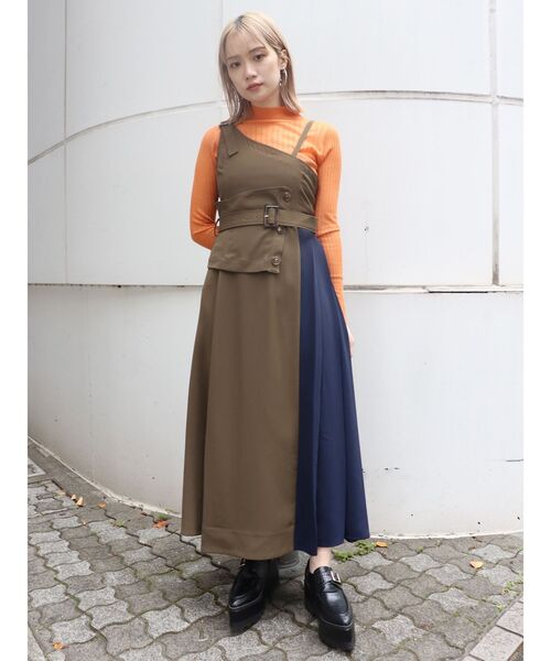 MURUA（ムルーア）の「ウェッジシューズ（ローファー・レディース・カーキ/アイボリー/ブラック・35/36/37）」の21枚目の写真