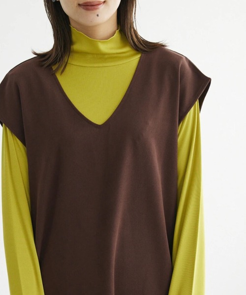 Green　Parks（グリーンパークス）の「カラータートル2（その他トップス・レディース・ブルー/ピンク/その他14/ホワイト系その他2/ブラック・FREE）」の5枚目の写真