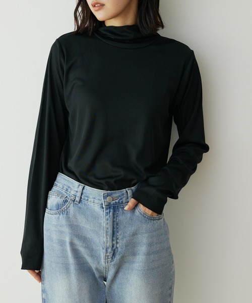 Green　Parks（グリーンパークス）の「カラータートル2（その他トップス・レディース・ブルー/ピンク/その他14/ホワイト系その他2/ブラック・FREE）」の3枚目の写真