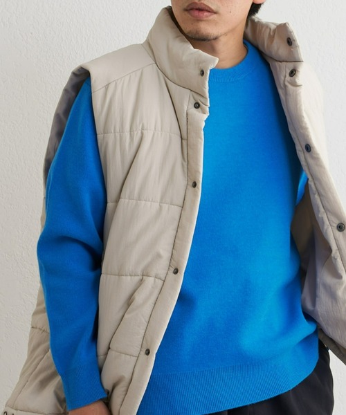 CIAOPANIC TYPY（チャオパニックティピー）の「□ウール混起毛スムースニットプルオーバー（ニット/セーター・メンズ・チャコールグレー/サックスブルー/グリーン/オフホワイト/グレイッシュベージュ/ブルー/ミント/グレー・M/L）」の22枚目の写真