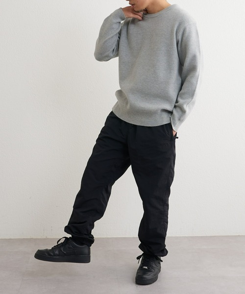 CIAOPANIC TYPY（チャオパニックティピー）の「□ウール混起毛スムースニットプルオーバー（ニット/セーター・メンズ・チャコールグレー/サックスブルー/グリーン/オフホワイト/グレイッシュベージュ/ブルー/ミント/グレー・M/L）」の18枚目の写真