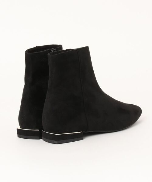 Launa lea（ラウナレア）の「ポインテッドトゥショートブーツ(0499)（ブーツ・レディース・ブラック/グレー系その他・S/M/L/LL）」の9枚目の写真