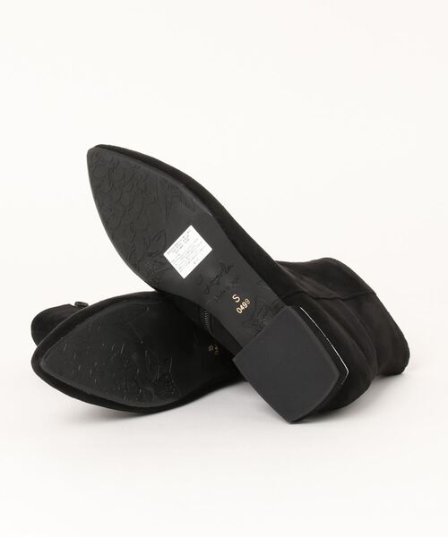 Launa lea（ラウナレア）の「ポインテッドトゥショートブーツ(0499)（ブーツ・レディース・ブラック/グレー系その他・S/M/L/LL）」の8枚目の写真