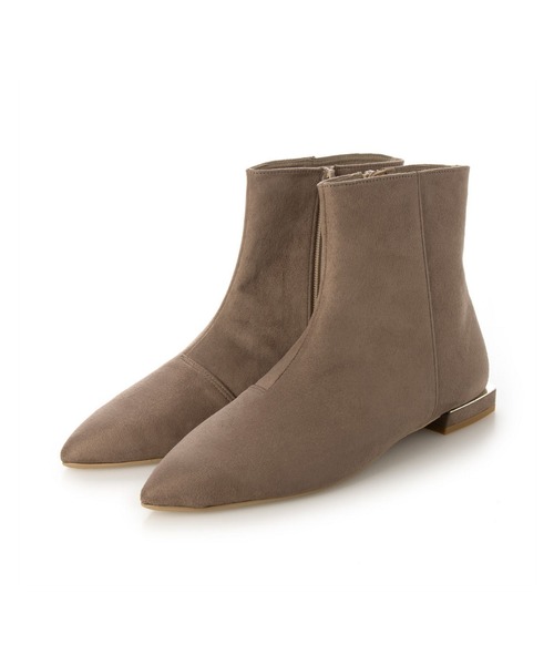 Launa lea（ラウナレア）の「ポインテッドトゥショートブーツ(0499)（ブーツ・レディース・ブラック/グレー系その他・S/M/L/LL）」の5枚目の写真