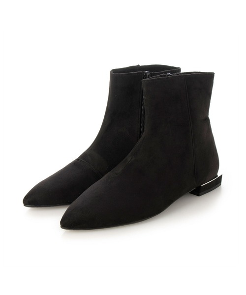 Launa lea（ラウナレア）の「ポインテッドトゥショートブーツ(0499)（ブーツ・レディース・ブラック/グレー系その他・S/M/L/LL）」の3枚目の写真