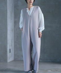 vネック ブラウス サロペット/オーバーオール」に該当する