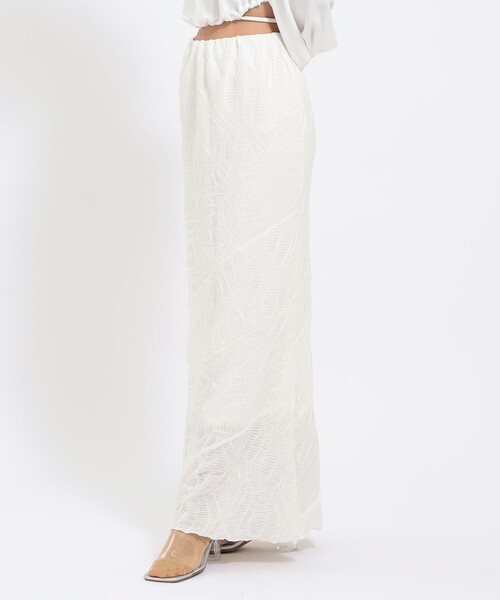 Ray BEAMS(レイビームス)の「Ray BEAMS / バイヤス キリカエ スカート(スカート・レディース・ブラック/ホワイト・ONE SIZE)」の16枚目の写真