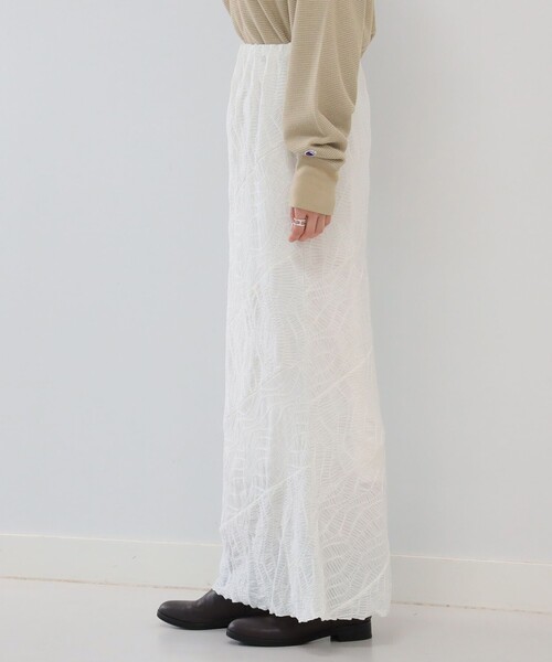 Ray BEAMS(レイビームス)の「Ray BEAMS / バイヤス キリカエ スカート(スカート・レディース・ブラック/ホワイト・ONE SIZE)」の22枚目の写真