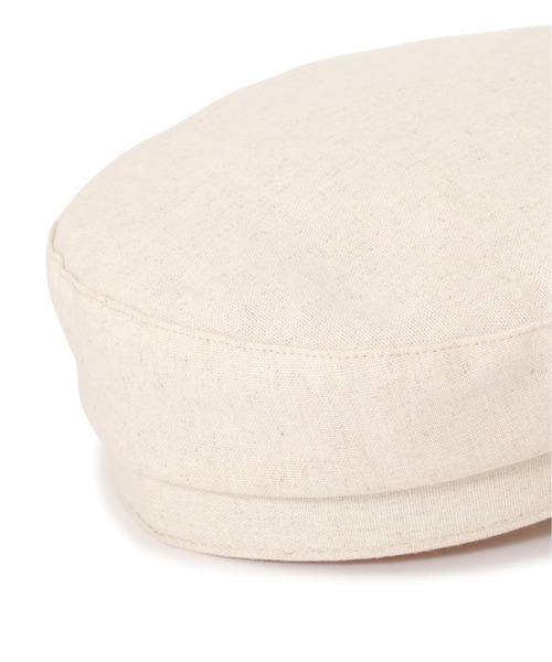 FREE'S MART（フリーズマート）の「◆リネンライクマリンキャス（キャスケット・レディース・ブラック/ベージュ・ﾌﾘ-）」の13枚目の写真