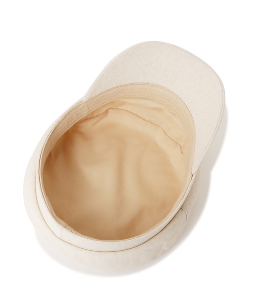 FREE'S MART（フリーズマート）の「◆リネンライクマリンキャス（キャスケット・レディース・ブラック/ベージュ・ﾌﾘ-）」の14枚目の写真