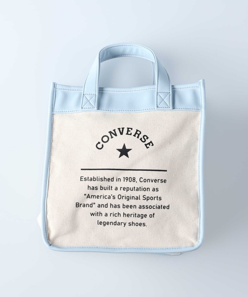 CONVERSE（コンバース）の「【CONVERSE】パイピングロゴショルダーバッグ（ショルダーバッグ・レディース・サックスブルー/ブラック/キナリ・ONE SIZE）」の9枚目の写真