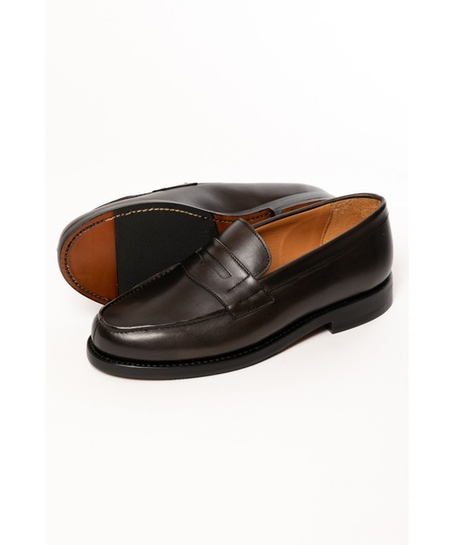 Berwick1707(バーウィック)の「Berwick バーウィック ローファー 4456 ゴム×レザー ソール(ローファー・メンズ・グレー/ブラウン・7.5/7/6.5/6/5.5/8/8.5)」の7枚目の写真