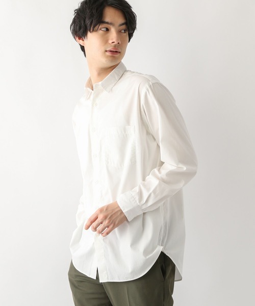 GLOBAL WORK(グローバルワーク)の「ブロードレギュラーシャツ/163413(シャツ/ブラウス・メンズ・ホワイト/ライトブルー/オレンジ/ブルー系その他6・X-LARGE/SMALL/MEDIUM/LARGE)」の8枚目の写真