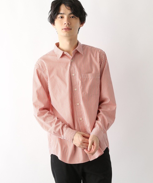 GLOBAL WORK(グローバルワーク)の「ブロードレギュラーシャツ/163413(シャツ/ブラウス・メンズ・ホワイト/ライトブルー/オレンジ/ブルー系その他6・X-LARGE/SMALL/MEDIUM/LARGE)」の10枚目の写真