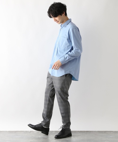 GLOBAL WORK(グローバルワーク)の「ブロードレギュラーシャツ/163413(シャツ/ブラウス・メンズ・ホワイト/ライトブルー/オレンジ/ブルー系その他6・X-LARGE/SMALL/MEDIUM/LARGE)」の11枚目の写真