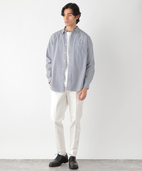 GLOBAL WORK(グローバルワーク)の「ブロードレギュラーシャツ/163413(シャツ/ブラウス・メンズ・ホワイト/ライトブルー/オレンジ/ブルー系その他6・X-LARGE/SMALL/MEDIUM/LARGE)」の14枚目の写真