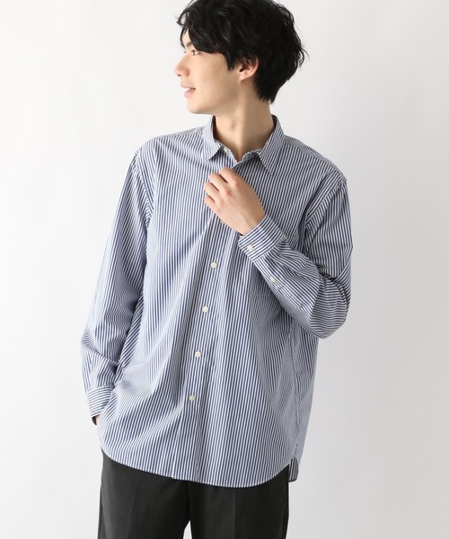 GLOBAL WORK(グローバルワーク)の「ブロードレギュラーシャツ/163413(シャツ/ブラウス・メンズ・ホワイト/ライトブルー/オレンジ/ブルー系その他6・X-LARGE/SMALL/MEDIUM/LARGE)」の17枚目の写真