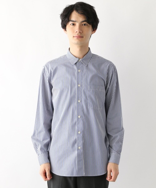 GLOBAL WORK(グローバルワーク)の「ブロードレギュラーシャツ/163413(シャツ/ブラウス・メンズ・ホワイト/ライトブルー/オレンジ/ブルー系その他6・X-LARGE/SMALL/MEDIUM/LARGE)」の18枚目の写真