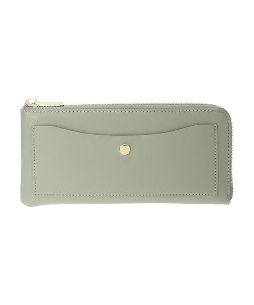 Green Parks(グリーンパークス)の「・別注 Legato Largo 軽量ボンディング財布(財布・レディース・モカ/グリーン/ライトグレー/アイボリー・FREE)」の15枚目の写真