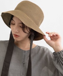 ウォッシャブルリボンハット