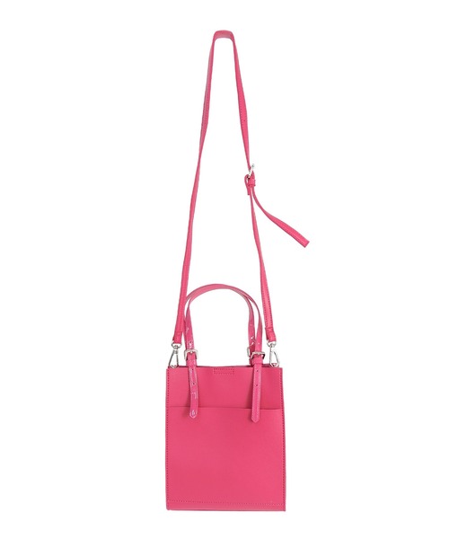 minia（ミニア）の「ベルテッドハンドルミニバッグ（トートバッグ・レディース・イエロー/ピンク/アイボリー/モカ・FREE）」の11枚目の写真