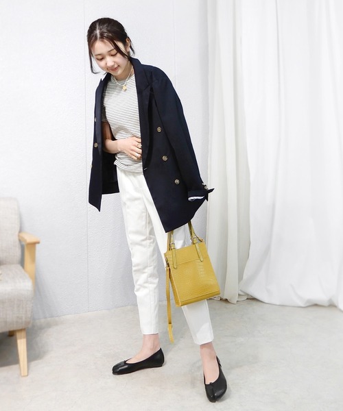 minia（ミニア）の「ベルテッドハンドルミニバッグ（トートバッグ・レディース・イエロー/ピンク/アイボリー/モカ・FREE）」の13枚目の写真