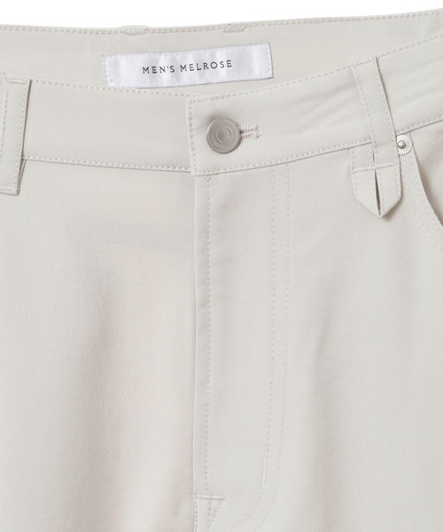 MEN'S MELROSE(メンズメルローズ)の「マルチファンクション5ポケットストロングテーパードパンツ(チノパンツ・メンズ・グレー/ブラック/ベージュ・3/4/5/2)」の9枚目の写真