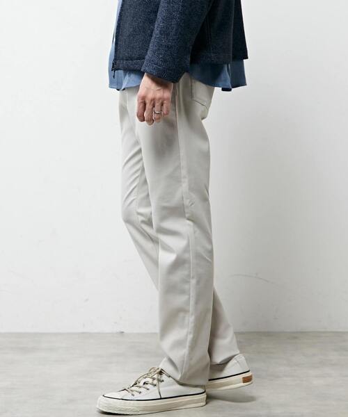 MEN'S MELROSE(メンズメルローズ)の「マルチファンクション5ポケットストロングテーパードパンツ(チノパンツ・メンズ・グレー/ブラック/ベージュ・3/4/5/2)」の12枚目の写真