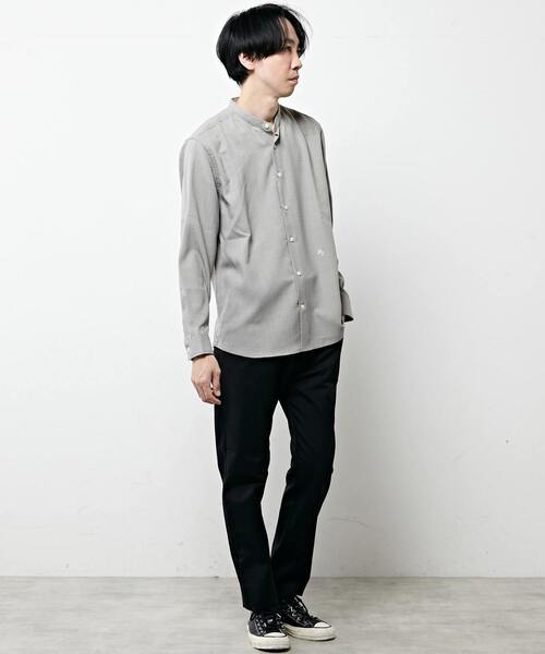 MEN'S MELROSE(メンズメルローズ)の「マルチファンクション5ポケットストロングテーパードパンツ(チノパンツ・メンズ・グレー/ブラック/ベージュ・3/4/5/2)」の17枚目の写真