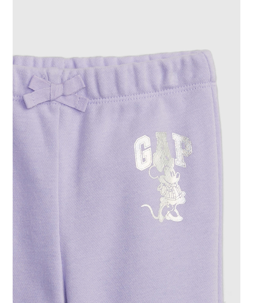 GAP（ギャップ）の「Babygap ディズニー ミニーマウス ジョガーパンツ（スウェットパンツ・キッズ・パープル系その他・3-6M/6-12M/12-18M/18-24M）」の3枚目の写真
