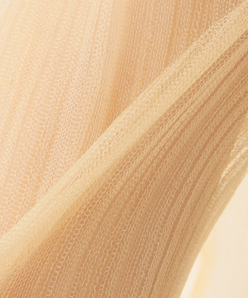 JANE SMITH◆SHEER BOAT NECK トップス/38/ナイロン/イエロー/23SKN-#717L IENA（イエナ）の「【JANE SMITH/ジェーンスミス】SHEER BOAT