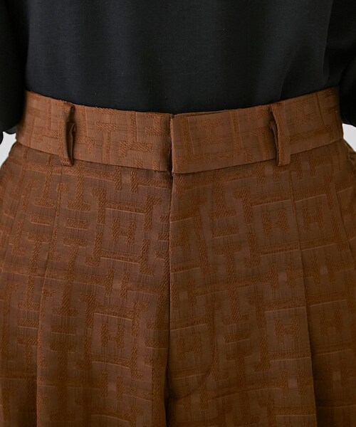 tk.TAKEO KIKUCHI（ティーケータケオキクチ）の「◆シャドウジャガードワイドストレートパンツ（その他パンツ・メンズ・ブラック系3/ダークグリーン系3/オレンジ系その他5・03/02）」の8枚目の写真