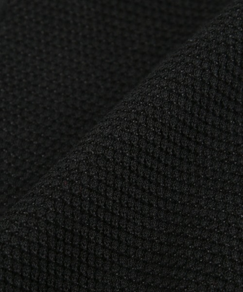 NANO universe（ナノユニバース）の「LB.03/コットンシルケット鹿の子トッパーカーディガン（カーディガン/ボレロ・メンズ・モカ/レッド/ブラック・S/M/L）」の14枚目の写真