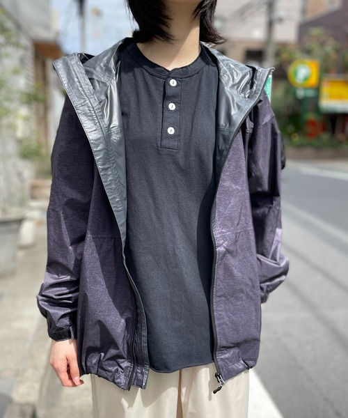 FORECAST(フォーキャスト)の「【FORECAST】ウォータープルーフマウンテンパーカー アノラック ライトパーカー ゴープコア アウトドア キャンプ ウォーキング 防水・透湿 7570(マウンテンパーカー・レディース・ライトグリーン/カモフラージュ/マルチ/グレー/ブラック・L/S/LL/M)」の7枚目の写真
