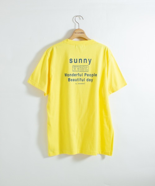 ALL ORDINARIES(オールオーディナリーズ)の「ALL ORDINARIES ストレートロゴT 2023(Tシャツ/カットソー・レディース・ホワイト/サックスブルー/イエロー/ネイビー/スミクロ・XS/S/M/L/XL)」の15枚目の写真