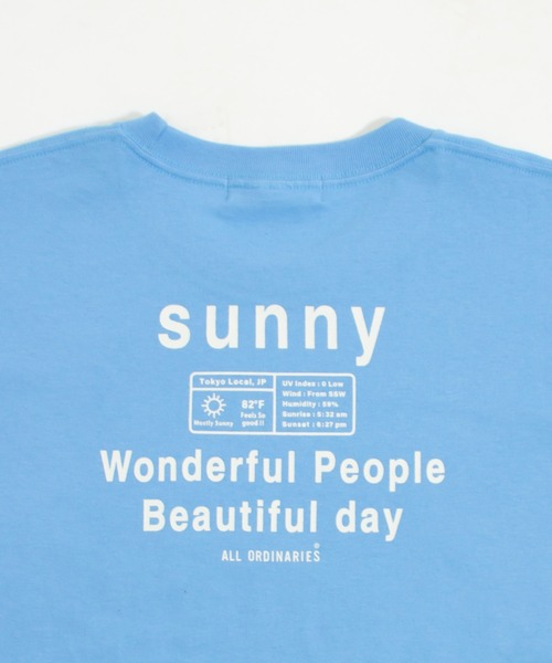 ALL ORDINARIES(オールオーディナリーズ)の「ALL ORDINARIES ストレートロゴT 2023(Tシャツ/カットソー・レディース・ホワイト/サックスブルー/イエロー/ネイビー/スミクロ・XS/S/M/L/XL)」の10枚目の写真