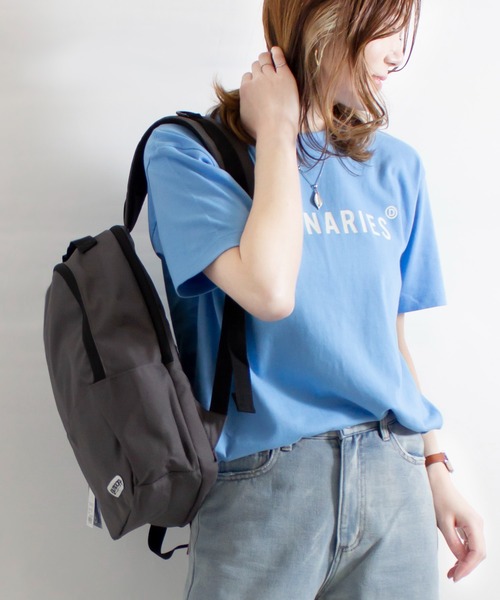 ALL ORDINARIES(オールオーディナリーズ)の「ALL ORDINARIES ストレートロゴT 2023(Tシャツ/カットソー・レディース・ホワイト/サックスブルー/イエロー/ネイビー/スミクロ・XS/S/M/L/XL)」の20枚目の写真