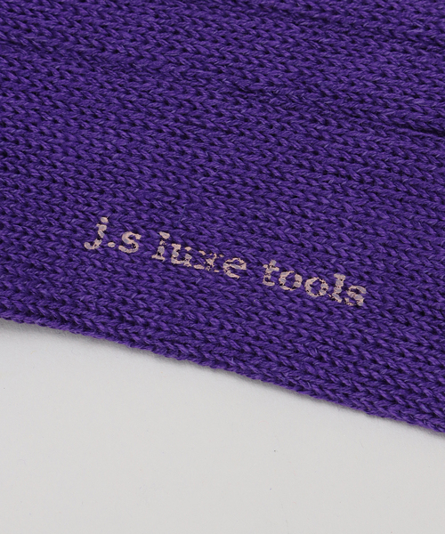 JOURNAL STANDARD LUXE(ジャーナルスタンダード ラックス)の「リネンワイドリブSOCKS(ソックス/靴下・レディース・ブラック/ブラウン/レッド/ピンク/パープル・FREE)」の8枚目の写真