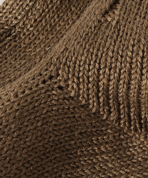 JOURNAL STANDARD LUXE(ジャーナルスタンダード ラックス)の「リネンワイドリブSOCKS(ソックス/靴下・レディース・ブラック/ブラウン/レッド/ピンク/パープル・FREE)」の10枚目の写真