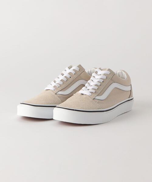 VANS（バンズ）の「【WEB限定】＜VANS＞ OLD SKOOL オールドスクール スニーカー（スニーカー・レディース・ベージュ/ケリー・24.5cm/24cm/23cm/23.5cm）」の3枚目の写真
