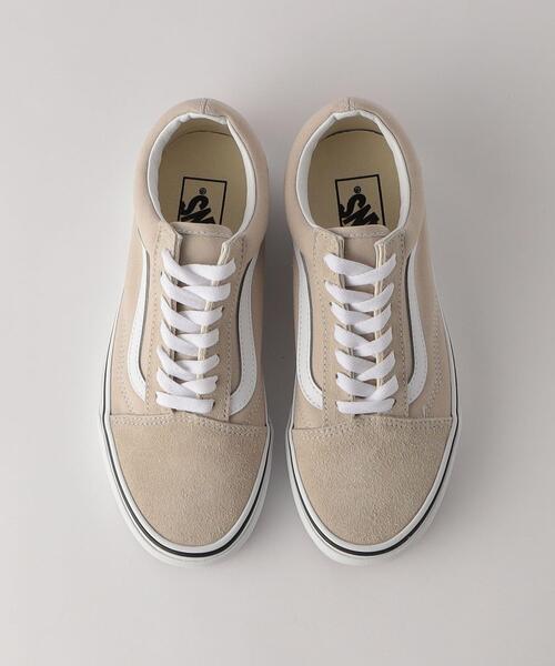 VANS（バンズ）の「【WEB限定】＜VANS＞ OLD SKOOL オールドスクール スニーカー（スニーカー・レディース・ベージュ/ケリー・24.5cm/24cm/23cm/23.5cm）」の4枚目の写真