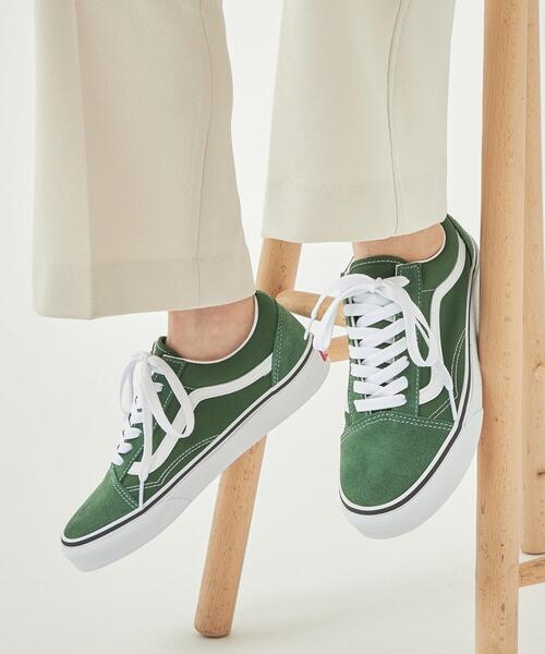 VANS（バンズ）の「【WEB限定】＜VANS＞ OLD SKOOL オールドスクール スニーカー（スニーカー・レディース・ベージュ/ケリー・24.5cm/24cm/23cm/23.5cm）」の16枚目の写真