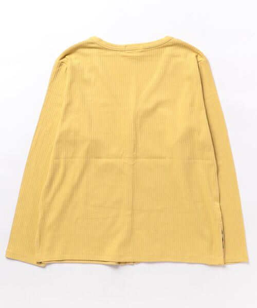 Arnold Palmer（アーノルドパーマー）の「ランダムリブ Vネック UV カーディガン（カーディガン/ボレロ・レディース・ブルー/ホワイト/イエロー・S/M/L）」の4枚目の写真