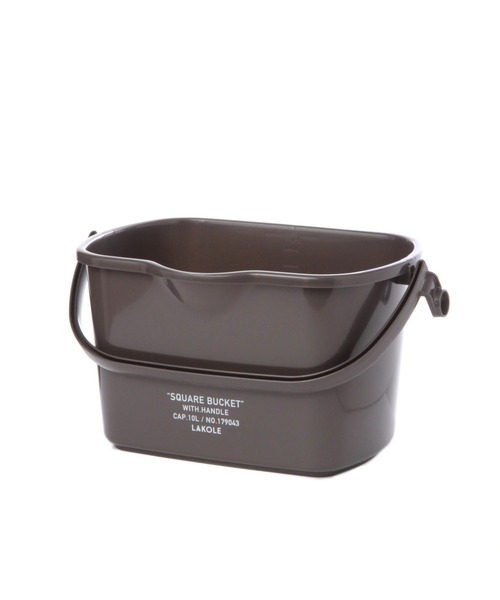 LAKOLE（ラコレ）の「スクエアバケツ[10L] / 187533（掃除グッズ・レディース・グレー/チャコール・FREE）」の18枚目の写真