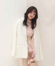 muguet | side slit spring jacket(テーラードジャケット)