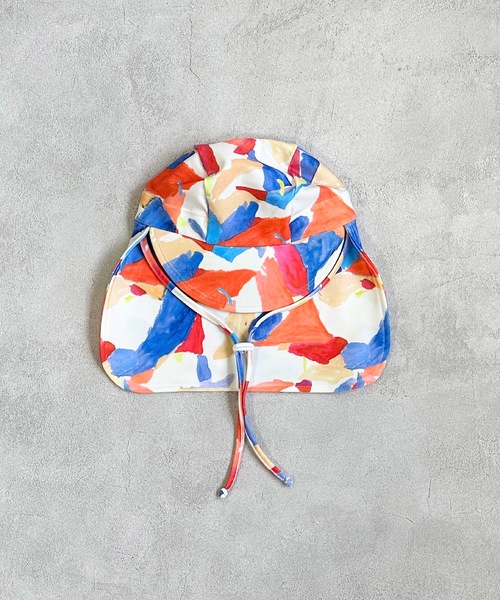 HOGAN RANCH WEAR(ホーガンランチウエア)の「スイムキャップ/UVカット(kids/S~M)(水着・キッズ・ミント/グリーン/ブラウン/ピンク/マルチ/ライトブルー・S/M)」の17枚目の写真