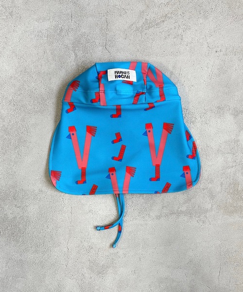 HOGAN RANCH WEAR(ホーガンランチウエア)の「スイムキャップ/UVカット(kids/S~M)(水着・キッズ・ミント/グリーン/ブラウン/ピンク/マルチ/ライトブルー・S/M)」の14枚目の写真